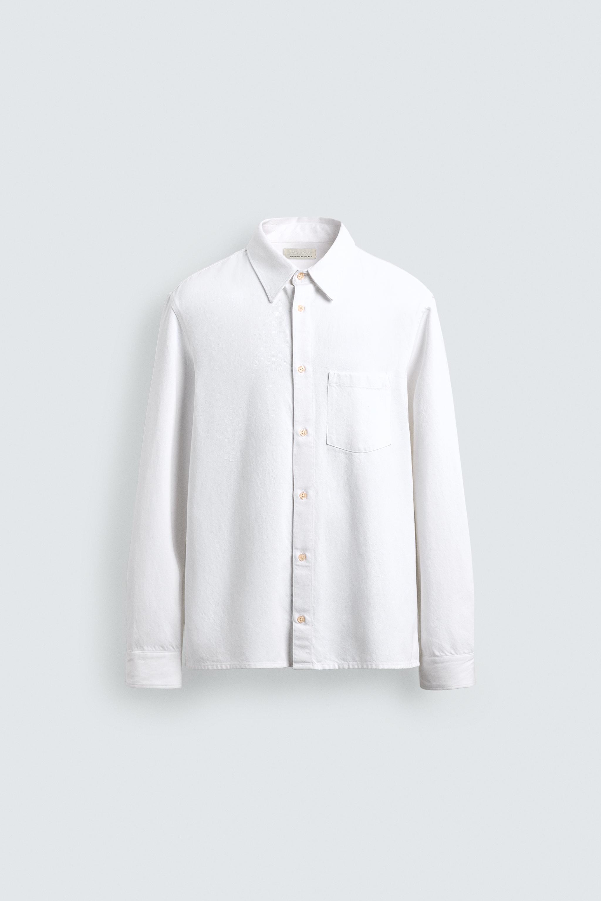 FLUID REGULAR FIT DENIM SHIRT